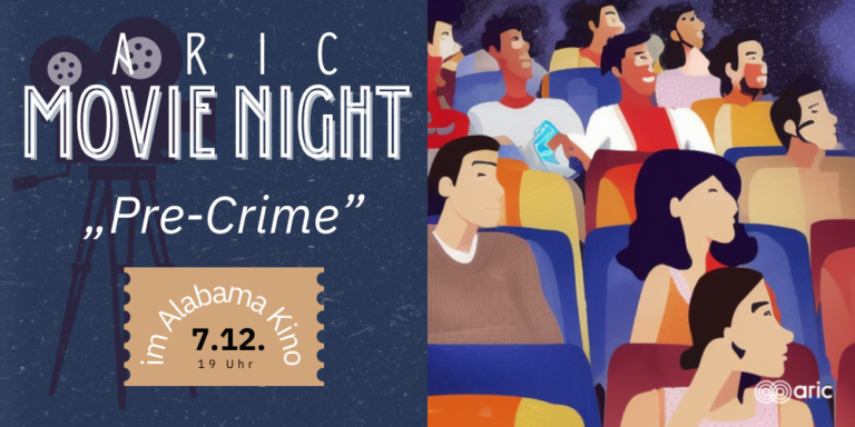 ARIC Movie Night: Pre-Crime - Im Alabama Kino - 7.12., 19 Uhr